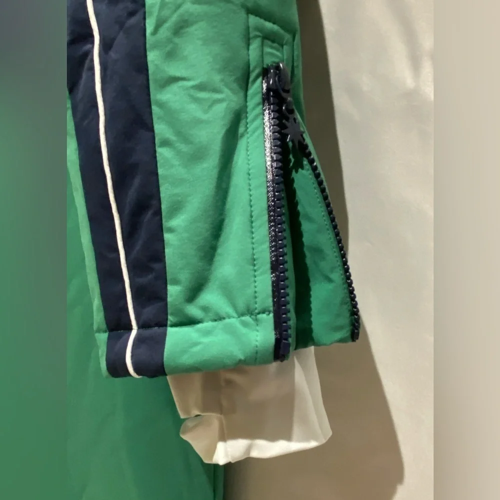 Tara Shakti Vintage-Inspired Snow Suit, Kelly Green, NWT, size XL - Picture 6 of 16